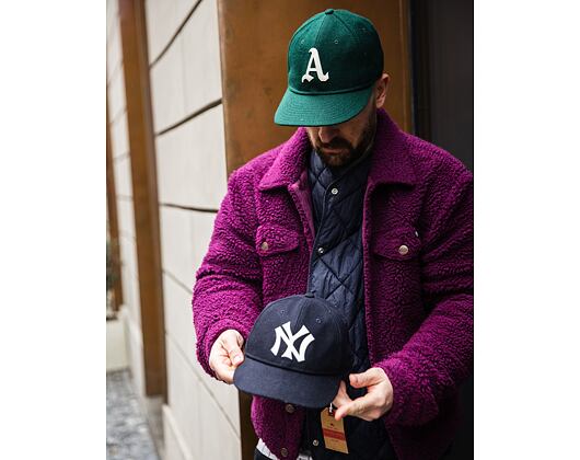 Kappe New Era - MLB Heritage 9FIFTY Retro Crown - Oakland Athletics - Kelly Green / White