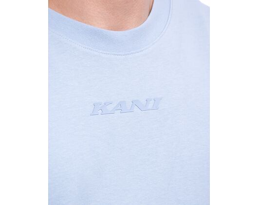 T-Shirt Karl Kani - Retro T&L Backprint Tee light - blue/white