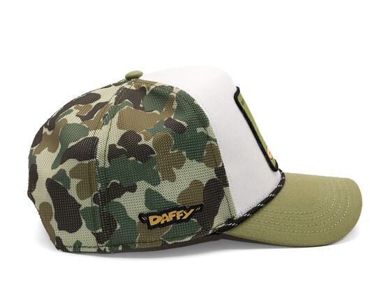 Kappi Capslab - Trucker Looney Tunes - Daffy Duck - Tarnmuster