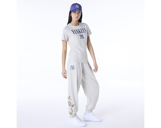 Damen Trainerhose New Era - MLB Floral Jogger - NY Yankees - Stone