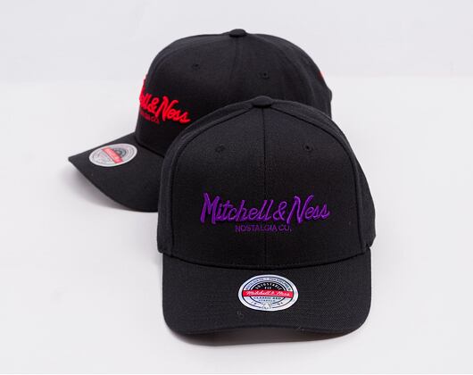 Kappe Mitchell & Ness - Branded Pinscript Classic Red - Black/Purple