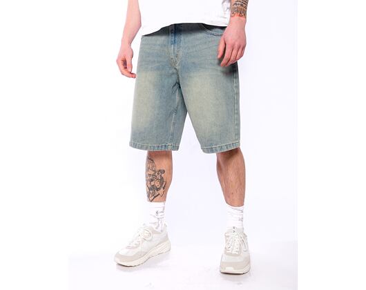 Shorts Karl Kani OG Denim Baggy Jorts bleached blue