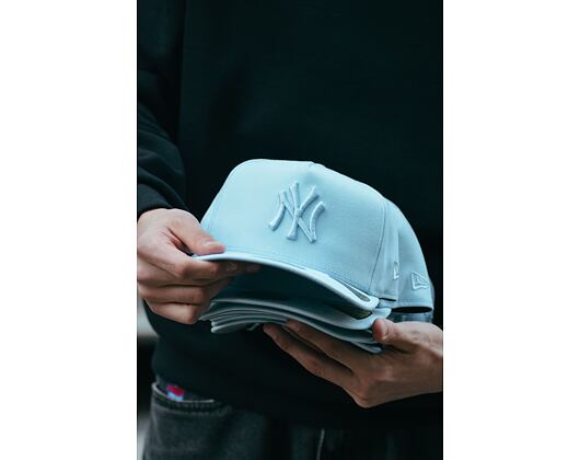 Kappe New Era - MLB Color Pack 59FIFTY A-Frame - NY Yankees - Baby Blue