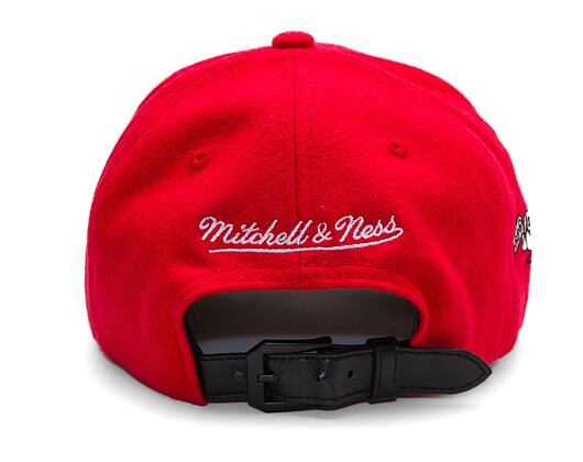 Kappe Mitchell & Ness - Chicago Bulls - Kicking Wool Pro Strapback - Red