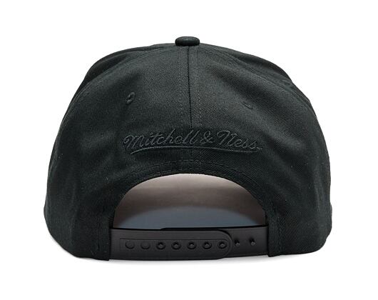 Kappe Mitchell & Ness - Branded Interlock Crest Pro Snapback - Branded - Black