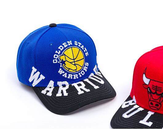 Kappe Mitchell & Ness - Golden State Warriors - Underarch Pro Snapback Hwc - Blue