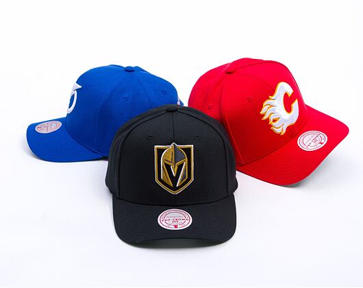 Kappe Mitchell & Ness - Vegas Golden Knights - Team Ground 2.0 Pro Snapback - Black