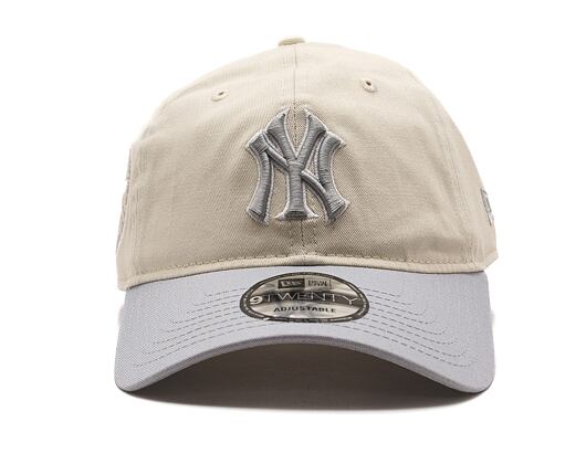 Kappe New Era - MLB World Series 9TWENTY - NY Yankees - Elfenbein / Grau