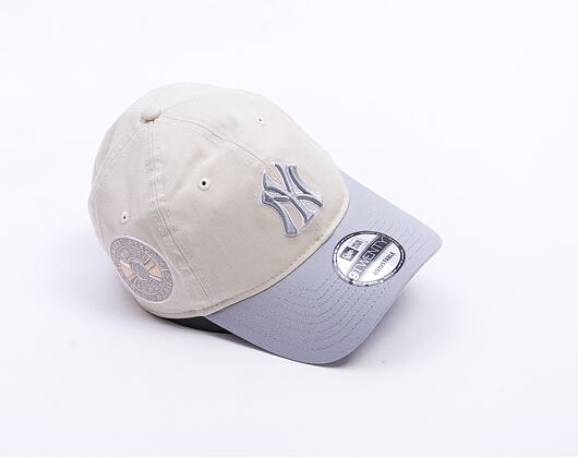 Kappe New Era - MLB World Series 9TWENTY - NY Yankees - Elfenbein / Grau