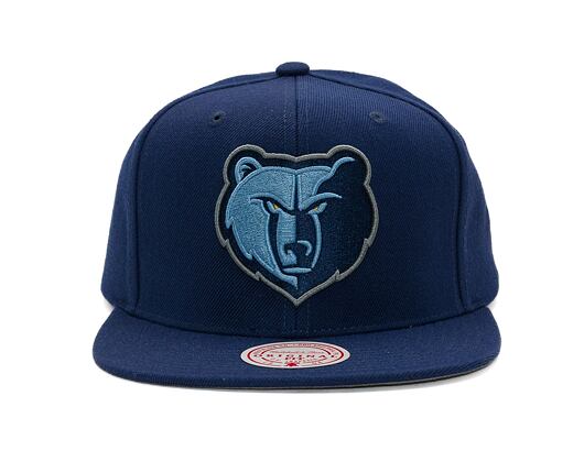 Kappe Mitchell & Ness - NBA Team Ground 2.0 Snapback - Memphis Grizzlies - Blue