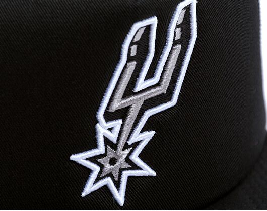 Kappe Mitchell & Ness - San Antonio Spurs - Evergreen Trucker - Black