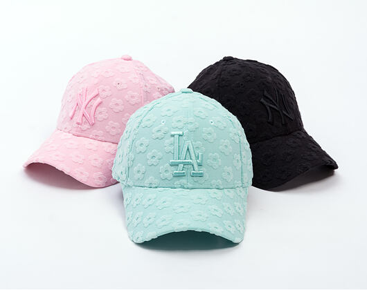 Damen Kappe New Era - MLB Floral Towelling 9FORTY - LA Dodgers - Green
