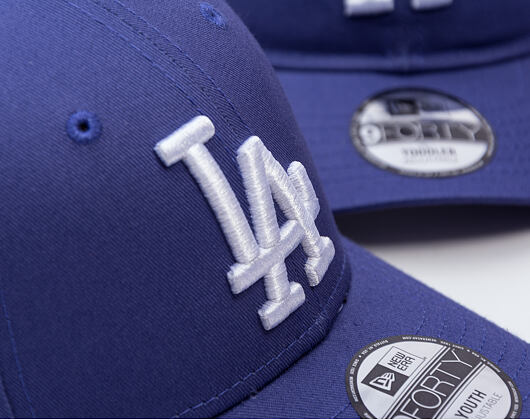 Kinder Kappe New Era - MLB League Essential 9FORTY - LA Dodgers - Purple / White