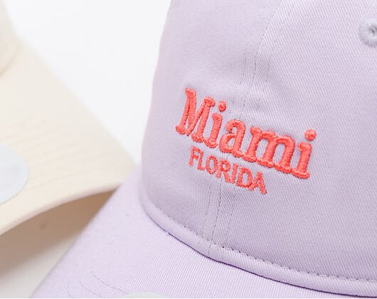 Damen Kappe New Era - Branded City Mesh 9TWENTY - Lila / Coral