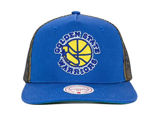 Kappe Mitchell & Ness - NBA Tremor Trucker HWC - Golden State Warriors - Blue