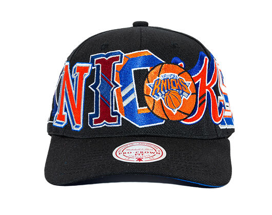 Kappe Mitchell & Ness - NBA Hyper Type Pro Snapback - NY Knicks - Black