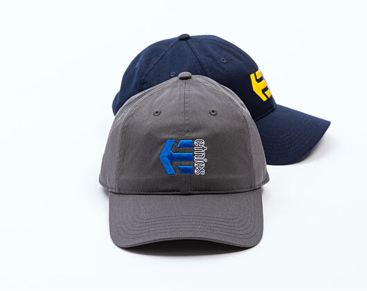 Kappe Etnies - Corp Combo Snapback - Dark Grey/Blue