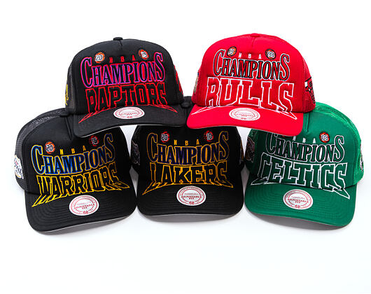 Kappe Mitchell & Ness - NBA Big Champ Trucker - Toronto Raptors - Black