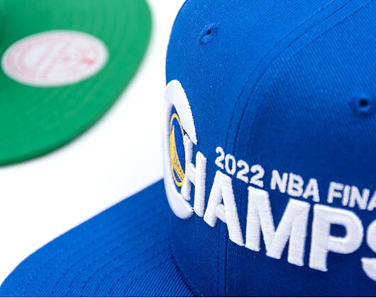 Kappe Mitchell & Ness - NBA Winners Circle Snapback - Golden State Warriors - Blue