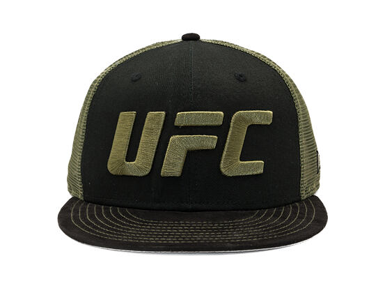 Kappe New Era - UFC MMA 9FIFTY Suede - Black / Olive