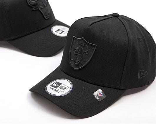 Kappe New Era - NFL League Essential 9FORTY A-Frame - Las Vegas Raiders - Black