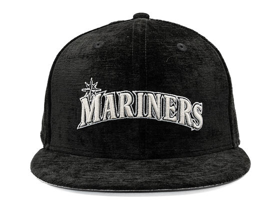 Kappe New Era - "MLB 59FIFTY Day - Velour" - Seattle Mariners - Black