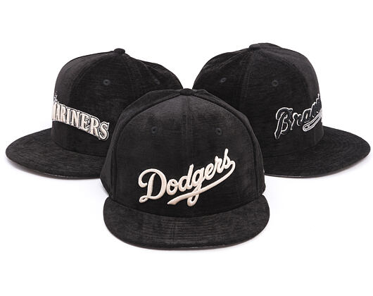 Kappe New Era - "MLB 59FIFTY Day - Velour" - LA Dodgers - Black