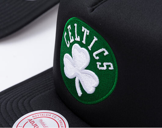 Kappe Mitchell & Ness - Hidden Trucker - Boston Celtics - Black