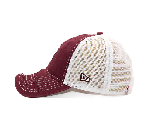 Damen Kappe New Era - MLB Washed & Mesh 9TWENTY - NY Yankees - Burgundy