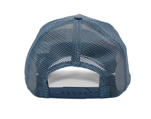 Damen Kappe New Era - MLB League Essential 9FORTY Trucker - LA Dodgers - Muted Indigo / Lavende