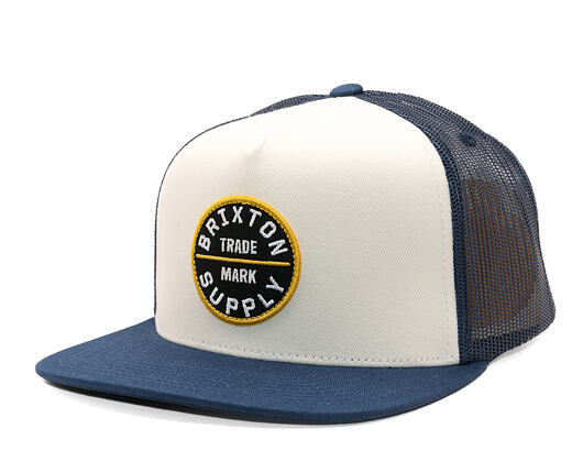 Kappe Brixton - Oath Mp Trucker Hat - Mood Indigo/Off White/Mood Ind