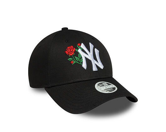 Damen Kappe New Era - MLB Roses 9FORTY - NY Yankees - Black