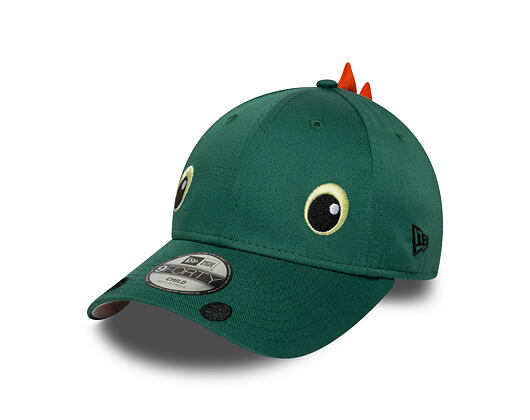 Kinder Kappe New Era - Monster Face 9FORTY - Emerald Green