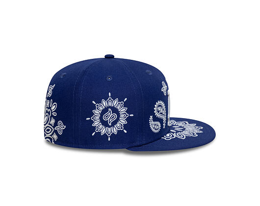 Kappe New Era - MLB Paisley Bandana 59FIFTY - LA Dodgers - Dark Royal