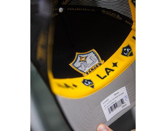 Kappe Mitchell & Ness - Hidden Trucker - Los Angeles Galaxy - Black