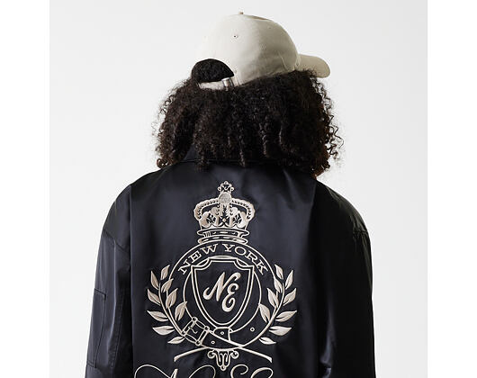 Damenjacke New Era - Satin Bomber - Black