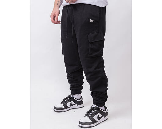 Trainerhose New Era - French-terry Cargo Sweatpants - Black