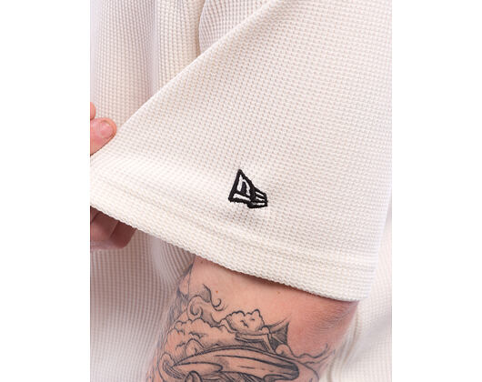 T-Shirt New Era - MLB Waffle Tee - NY Yankees - Off White