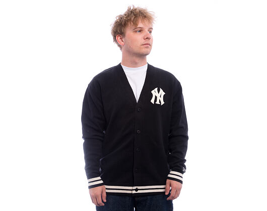 Strickpullover New Era - MLB Cardigan Knit - NY Yankees - Black
