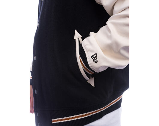 Jacke New Era - MLB Wordmark Varsity Jacket - NY Yankees - Black