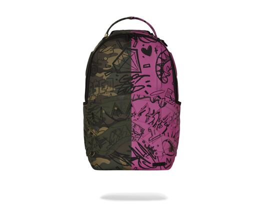 Rucksack Sprayground - Split Pink And Camo Dlx Backpack