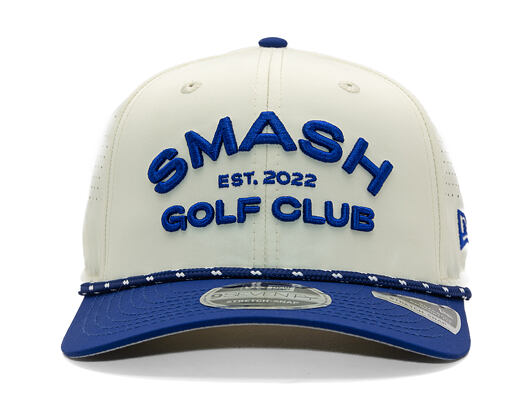 Basecap New Era - LIV Golf 9SEVENTY Stretch-Snap Wordmark - Smash - Cream