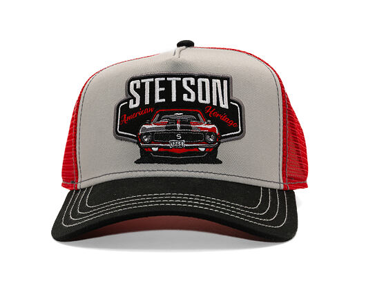 Kappe Stetson - Trucker Cap Garage American Heritage - Black/Grey