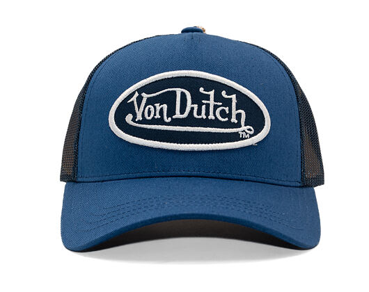 Kappe Von Dutch - Trucker - Classic Logo - Navy Blue