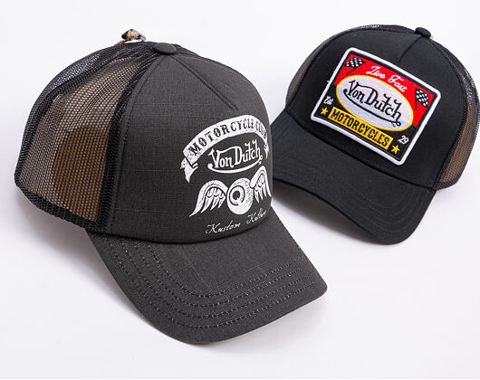 Kappe Von Dutch - Trucker - VD MC - Dark Grey