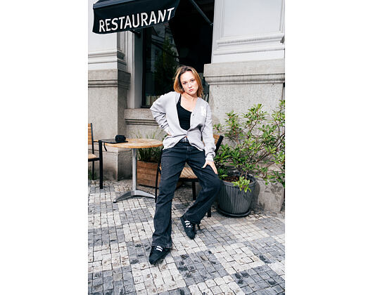 Strickpullover New Era - MLB Cardigan Knit - LA Dodgers - Heather Grey