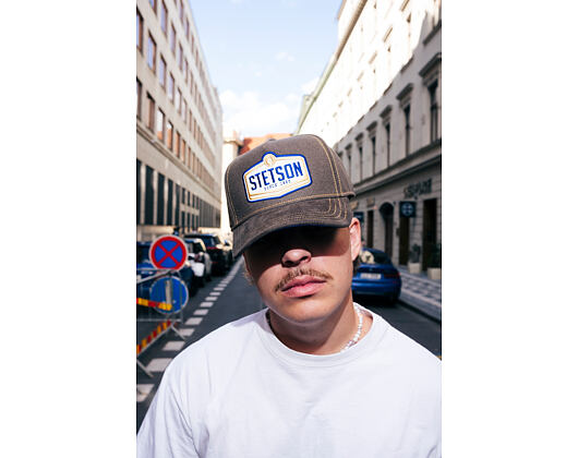 Kappe Stetson - Trucker Cap Wool Piston - Olive