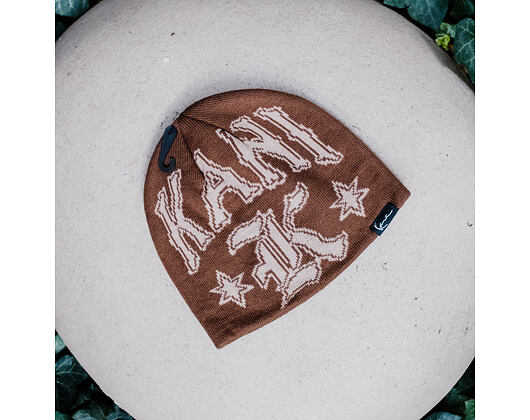 Mütze Karl Kani - Looplabel Scully - Brown