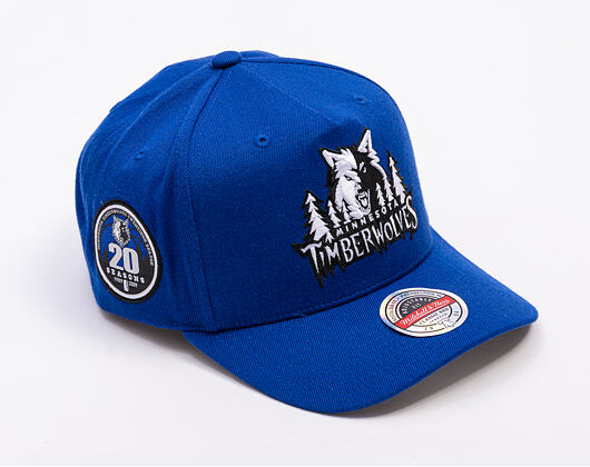 Kappe Mitchell & Ness - Coldwal Classic Red  - Minnesota Timberwolves - Royal Blue