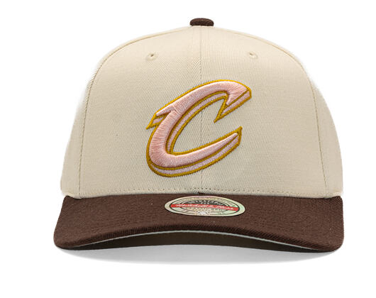 Kappe Mitchell & Ness - Blush Sand Classic Red - Cleveland Cavaliers - Sand/Brown